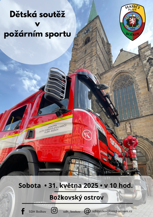 Dětská soutěž Božkově 2025 (Leták (A4))